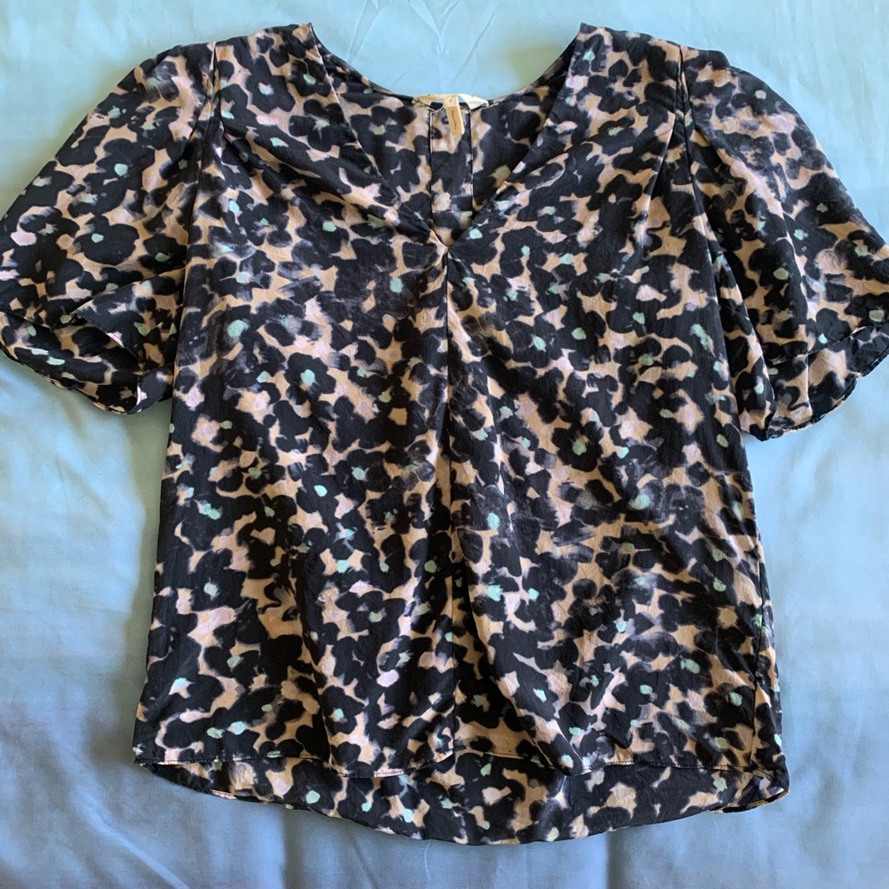 Rebecca Taylor Oleander Silk Top